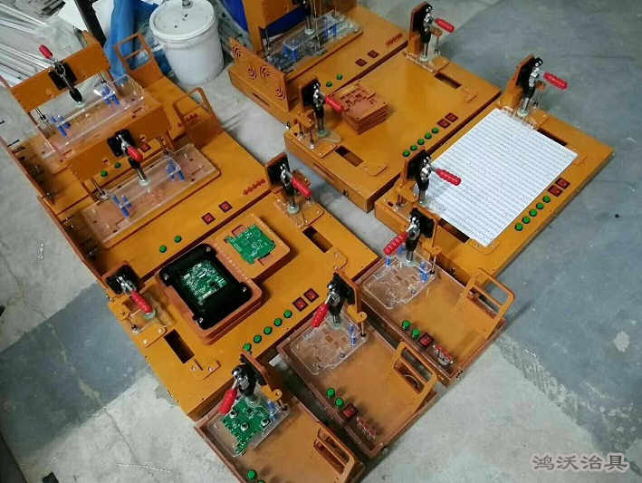简单介绍下焊接工装夹具的四个典型定位机构--鸿沃治具(图4)